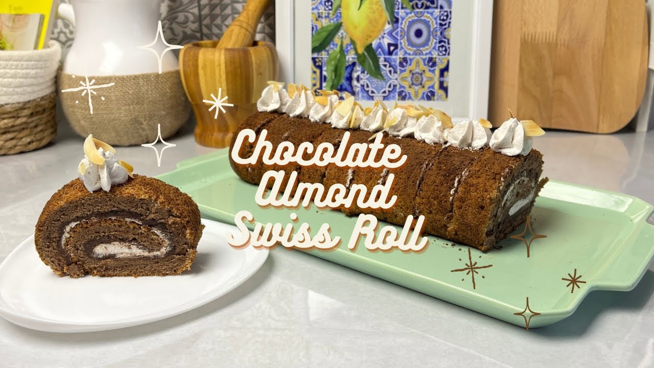 Chocolate Almond Swiss Roll: A Perfect Dessert For Winter 