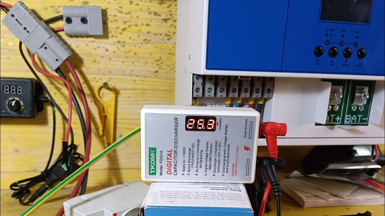 87 VIDEO COME SCARICARE I CONDENSATORE DEL INVERTER