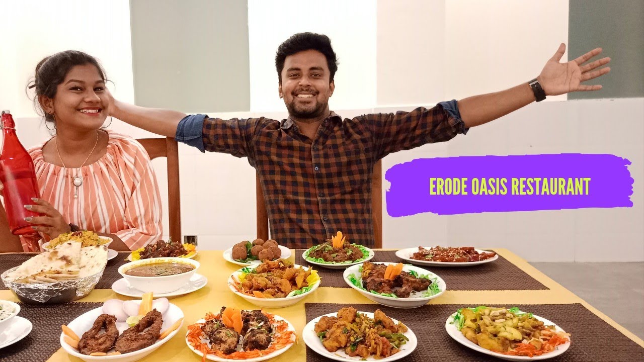 Erode Oasis Restaurant Food Review | Food Review Tamil | #Erode | #Faizalsview
