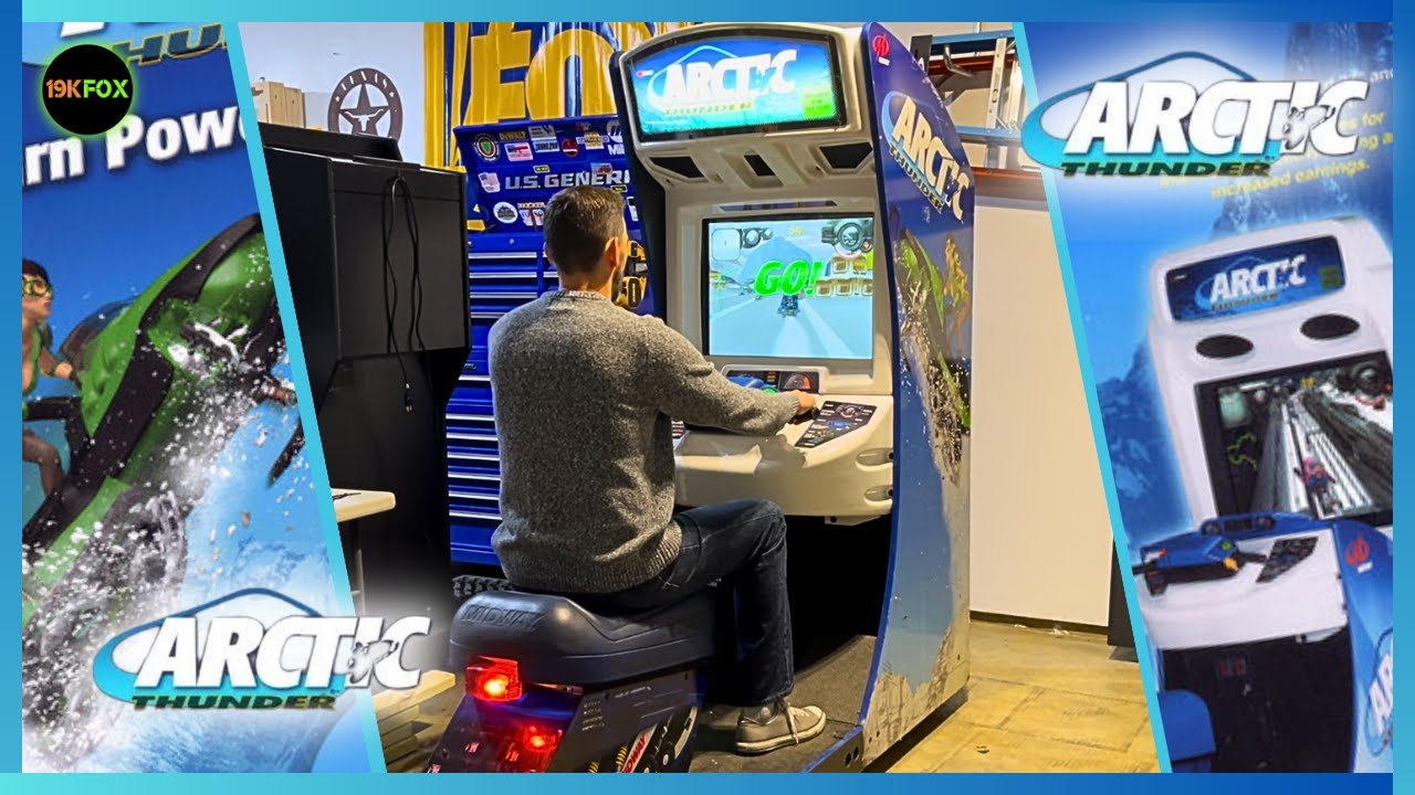 Arcade Rehab - Arctic Thunder 2 - Unico Monitor Install