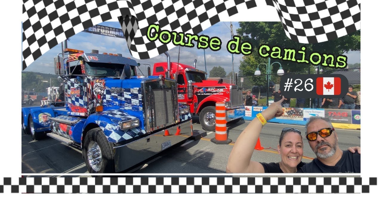 #26🇨🇦 Explosion de PUISSANCE : Course de Camions à St Joseph de Beauce, Québec ! 🚚💨