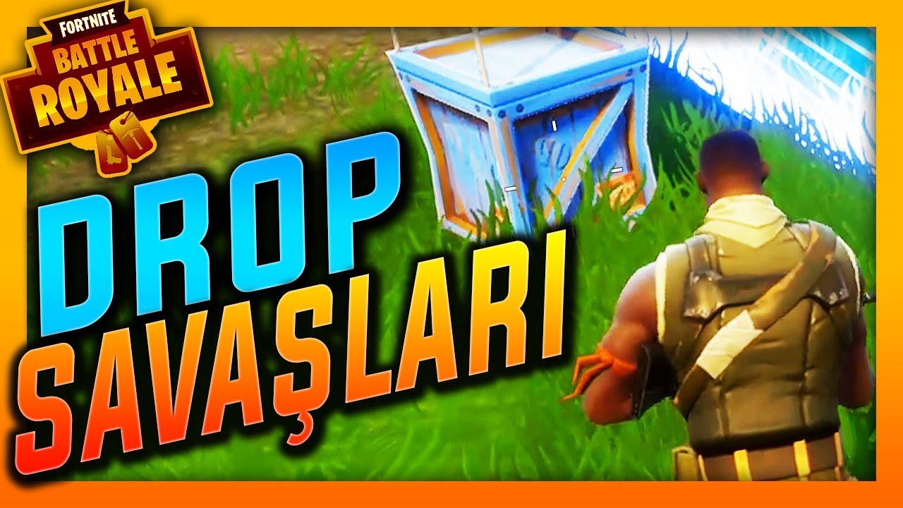 DROP SAVAŞLARI - EFSANE MAÇ OLDU (Fortnite Battle Royal)