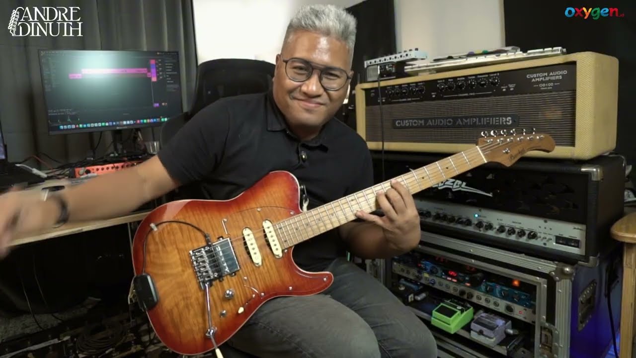 My first Signature Guitar! BACCHUS TAC24AD