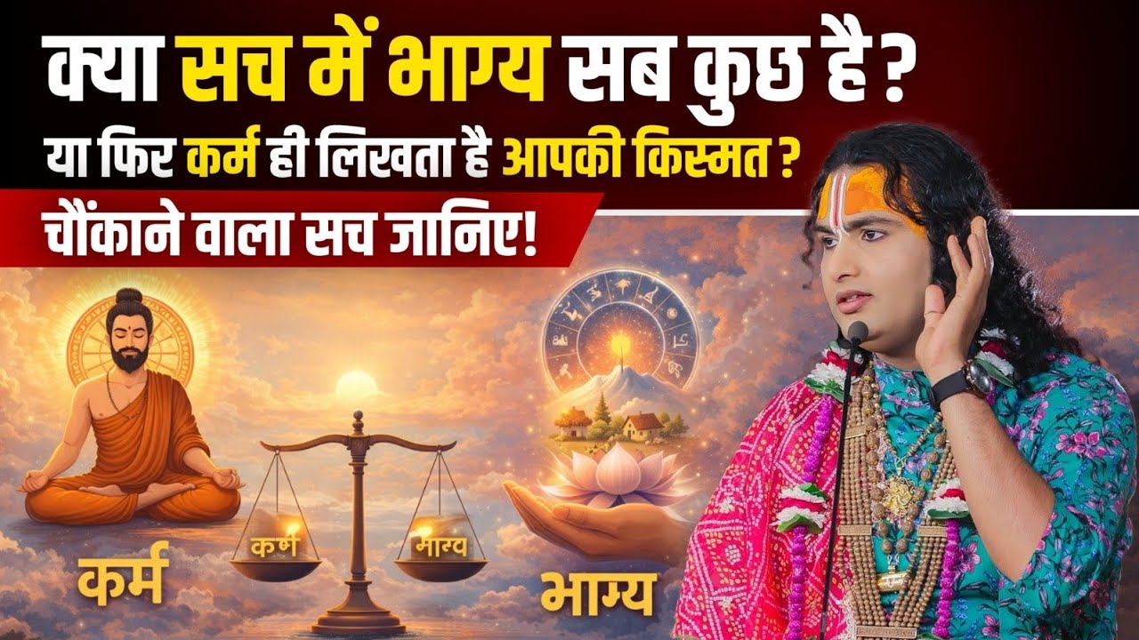 क्या सच में भाग्य सब कुछ है?या फिर कर्म ही लिखता है आपकी किस्मत? चौंकाने वाला सच जानिए!