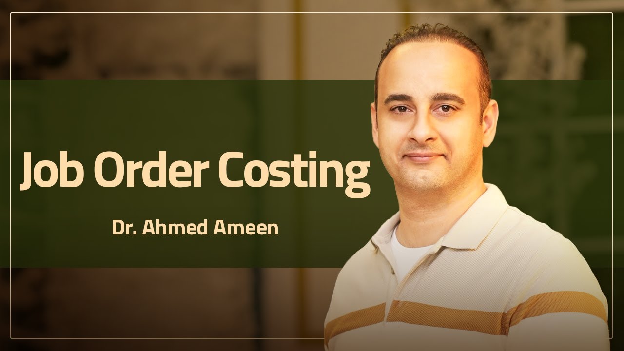 حل مسألة كاملة علي ال Entries & T. accounts of Job Costing