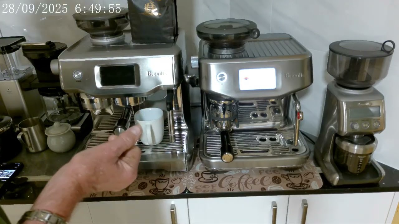 Breville barista touch impress/F.O.B Vietnamese coffee tasting. 