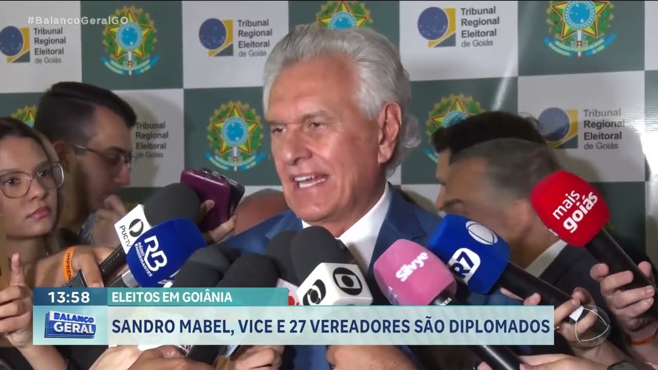 SANDRO MABEL, VICE E 27 VEREADORES SÃO DIPLOMADOS