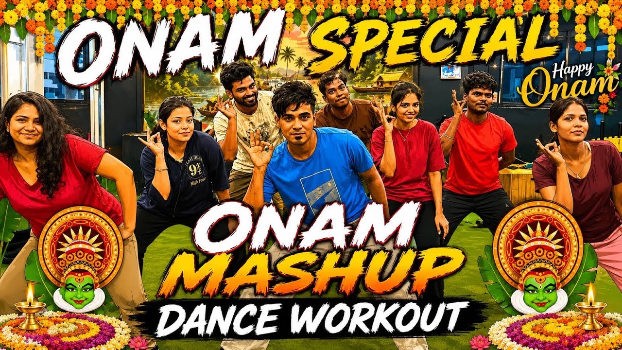 Onam mashup dance 🔥Onam special 