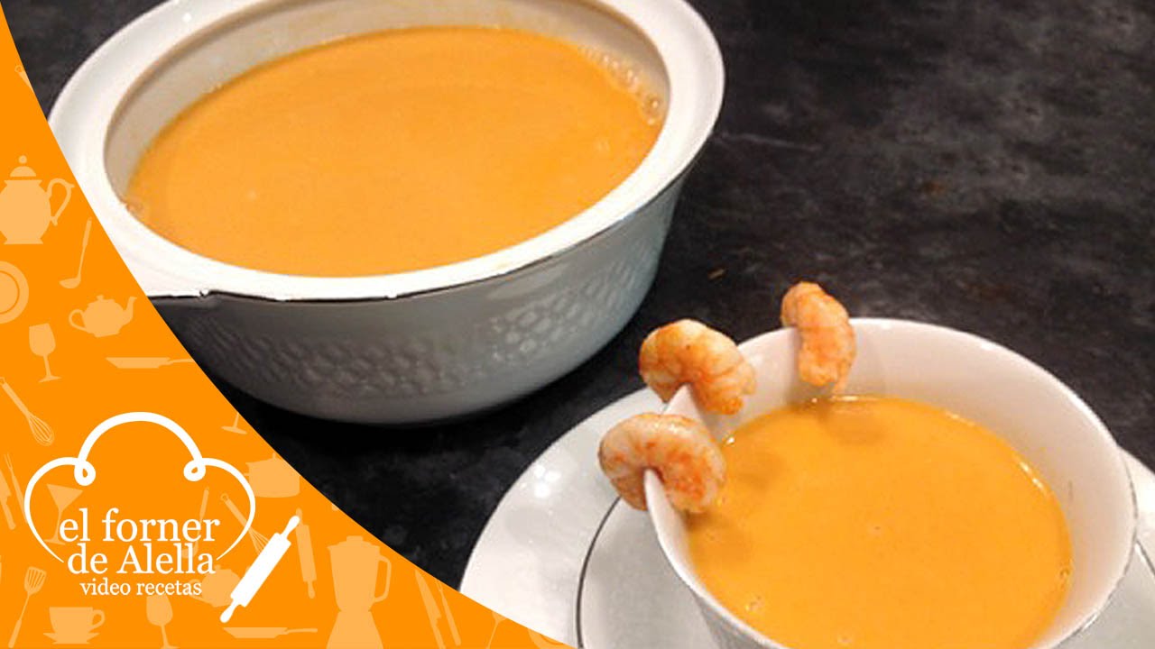 Crema de Langostinos