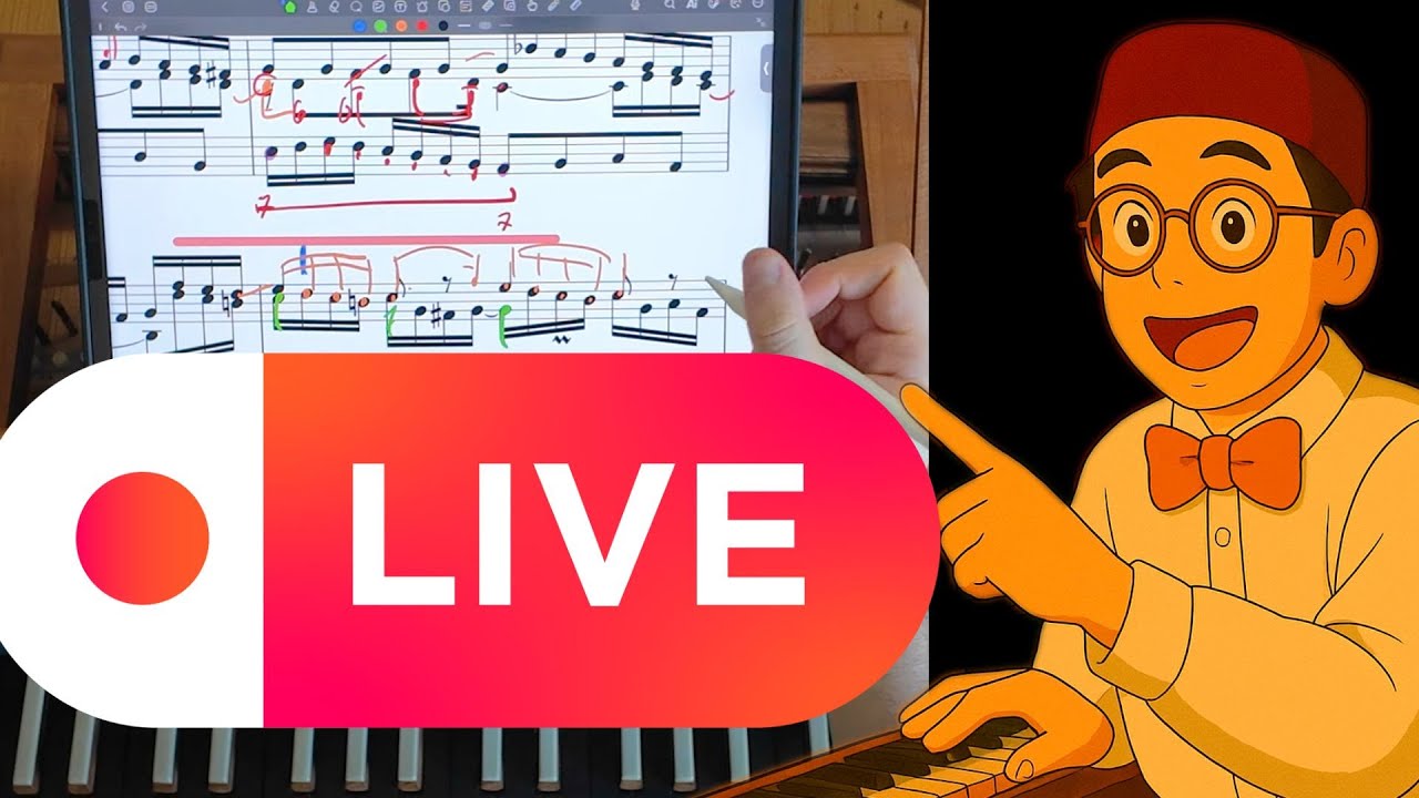 🔴 [LIVE] Harmonizing Chorales in the Baroque Stile - Part 2