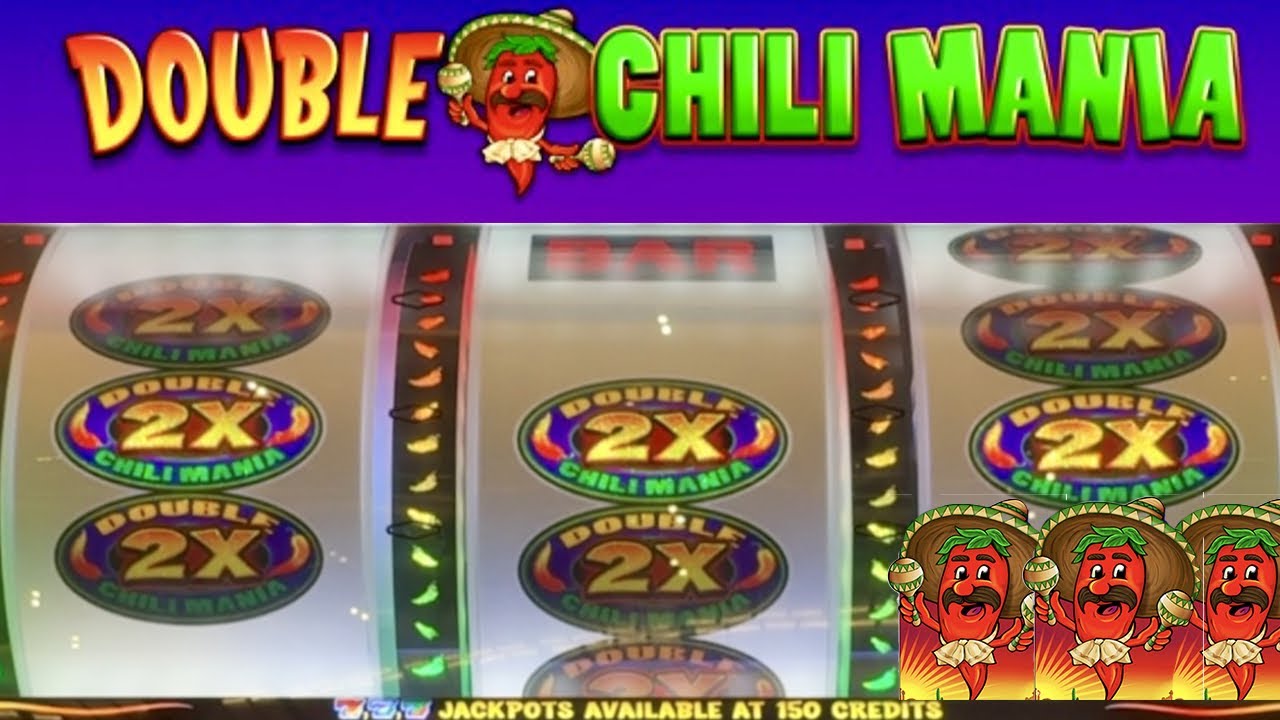 Double Chili Mania Progressive Jackpots Casino 3 Reel Slot