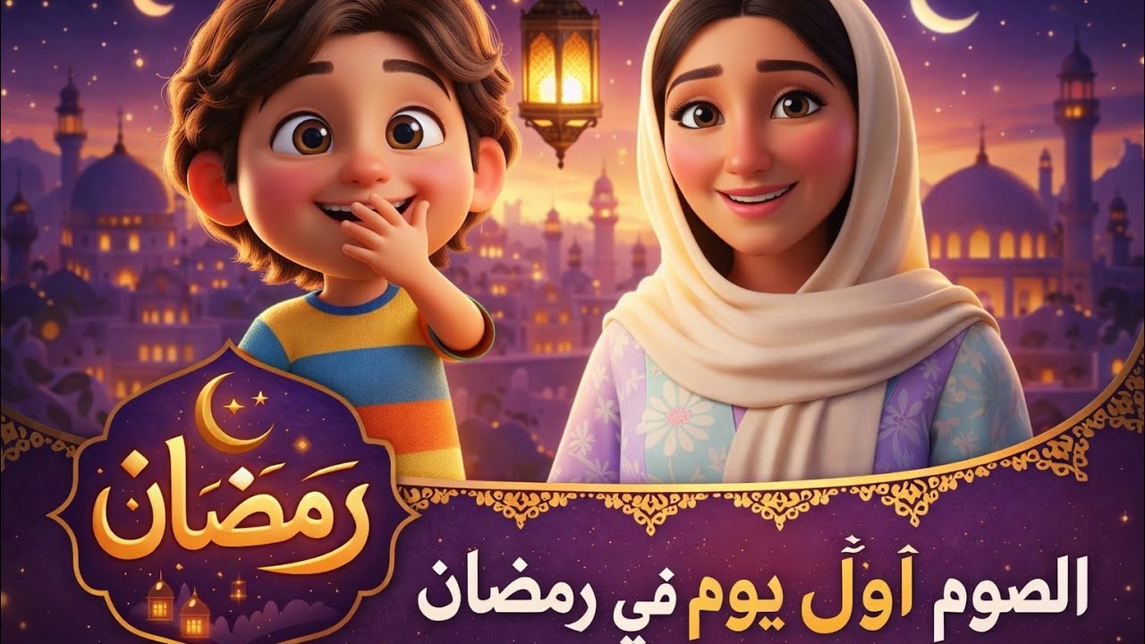 ##انا بطل واقدر اصوم اول يوم في رمضان ✨🌙