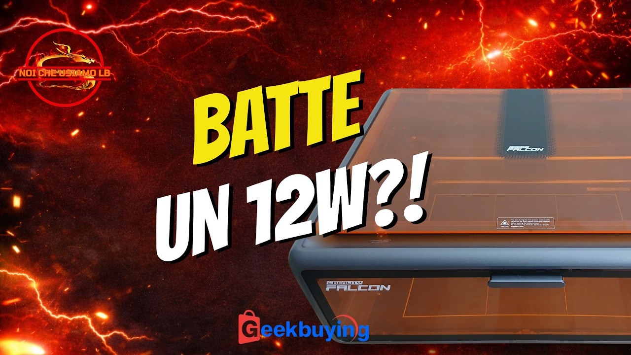 Pensavo fosse “solo” un 10W… mi sbagliavo! Creality Falcon A1