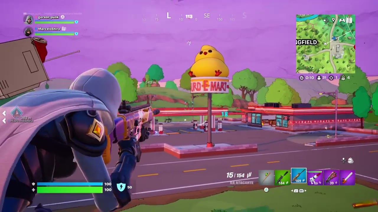 FORTNITE TROCAÇÃO DUPLA (SHIRA / GERSON) 2025.11.17 FINAL DAS DUAS MOITAS