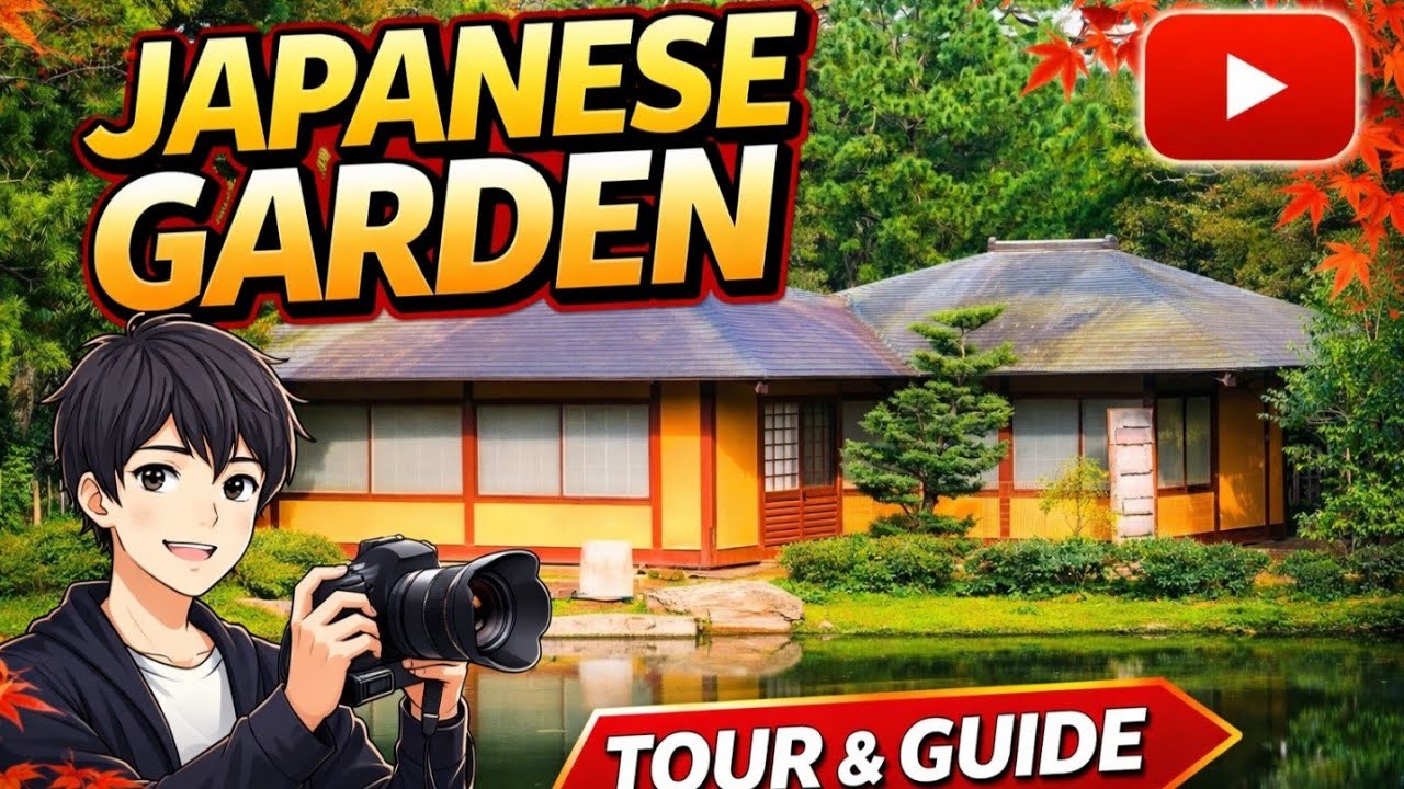 The Japanese Garden In Hermann Park 