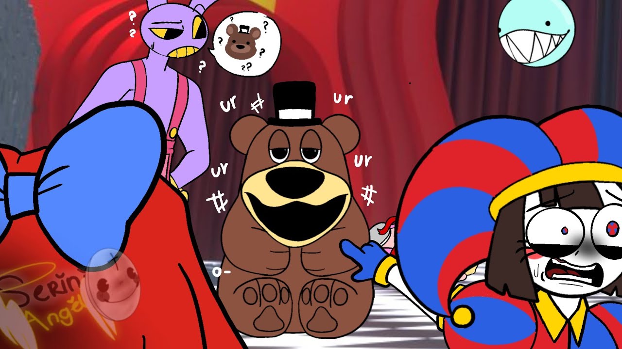 Freddy Fazbear in The Amazing Digital Circus // FUNNY ANIMATIONS