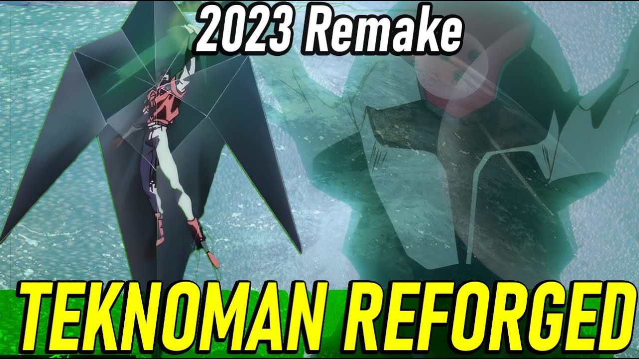 Blade's First Teknoman Transformation with Narration in 4K  [Reforged Cut 2023 Remastered- Preview]: