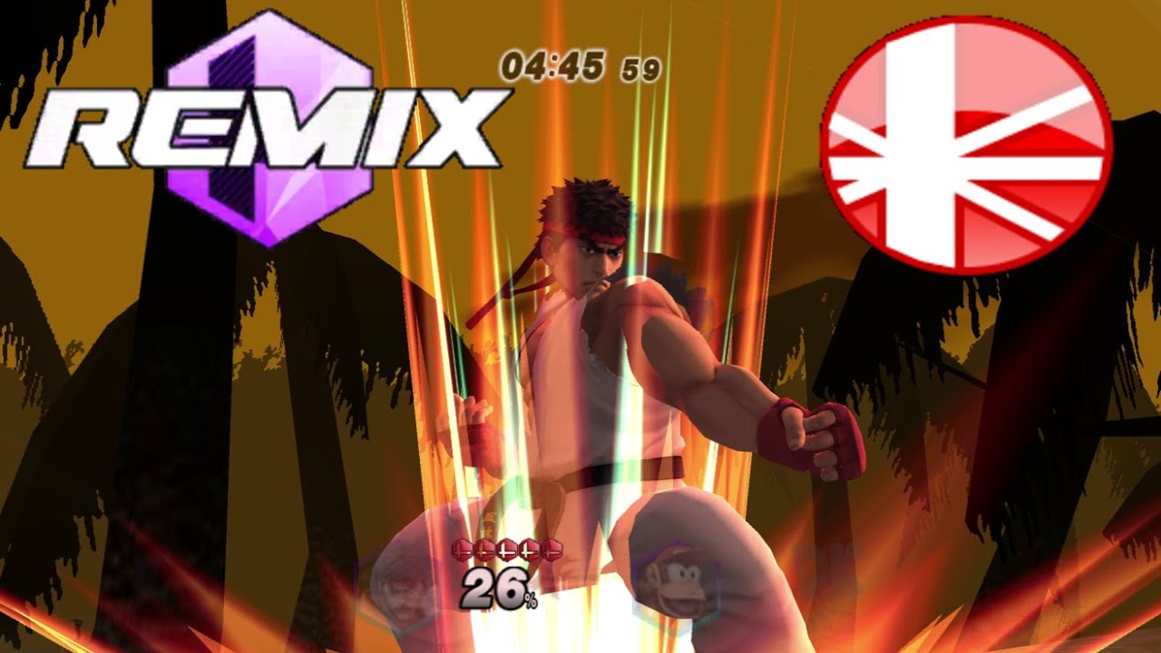 Project M Ex Remix 0.95b - Classic Mode on Intense with Ryu (Crazy Hand Clear)