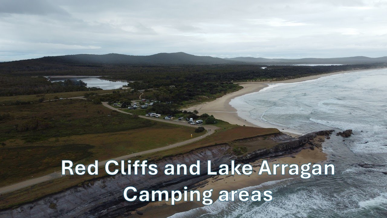 Red Cliffs and Lake Arragan camp ground walk around