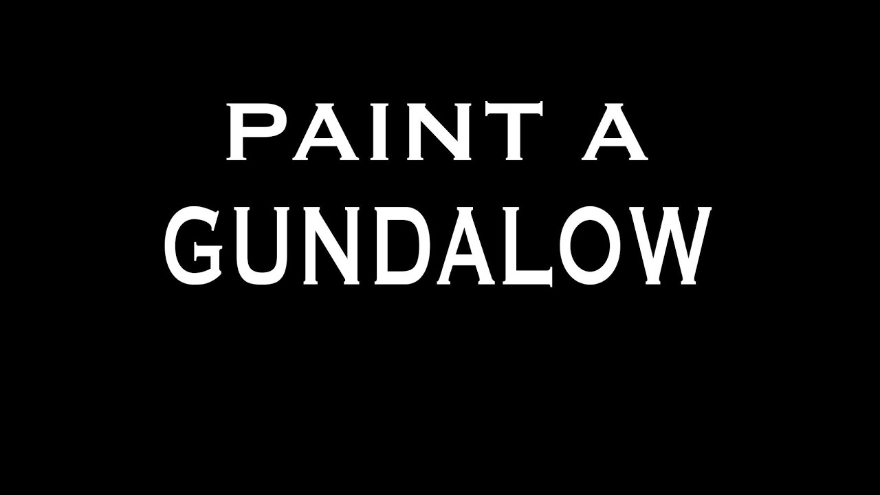 Paint a Gundalow