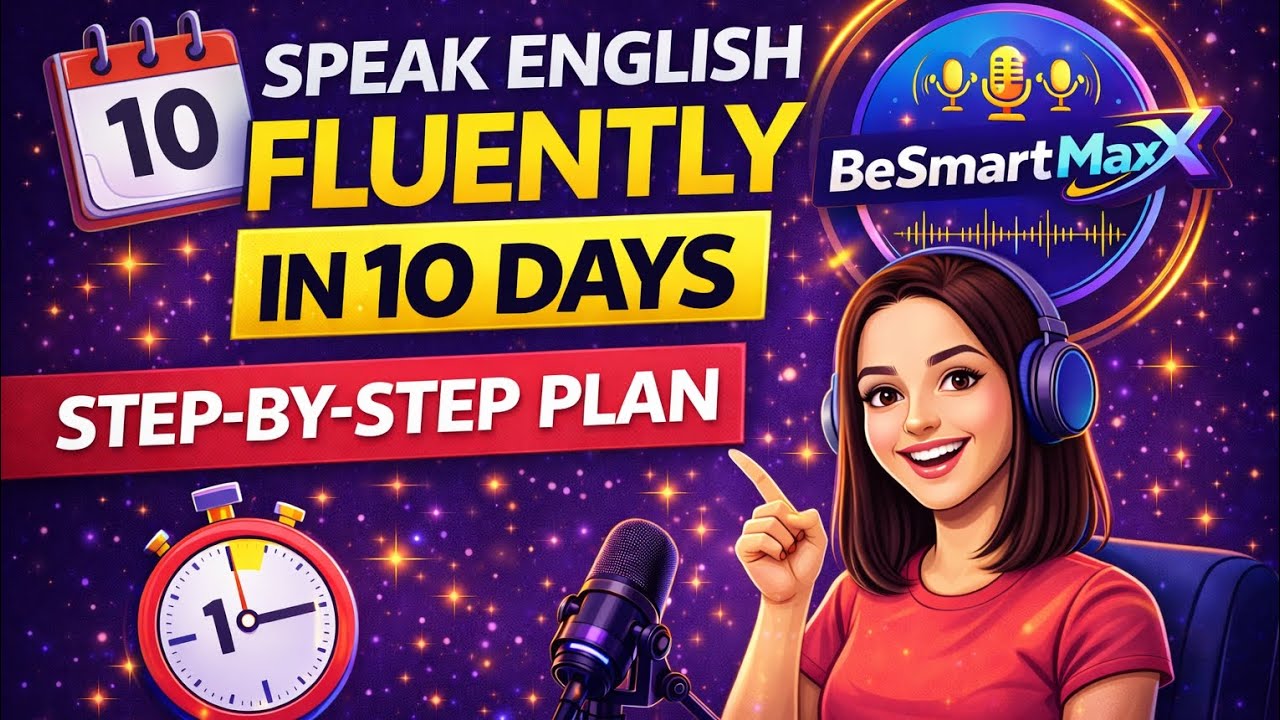 Speak English Fluently in 10 Days | Step-by-Step Plan