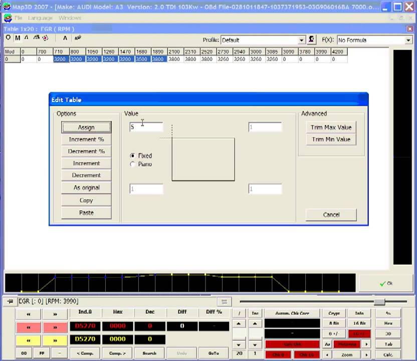Map3D 2007 for experienced tuners