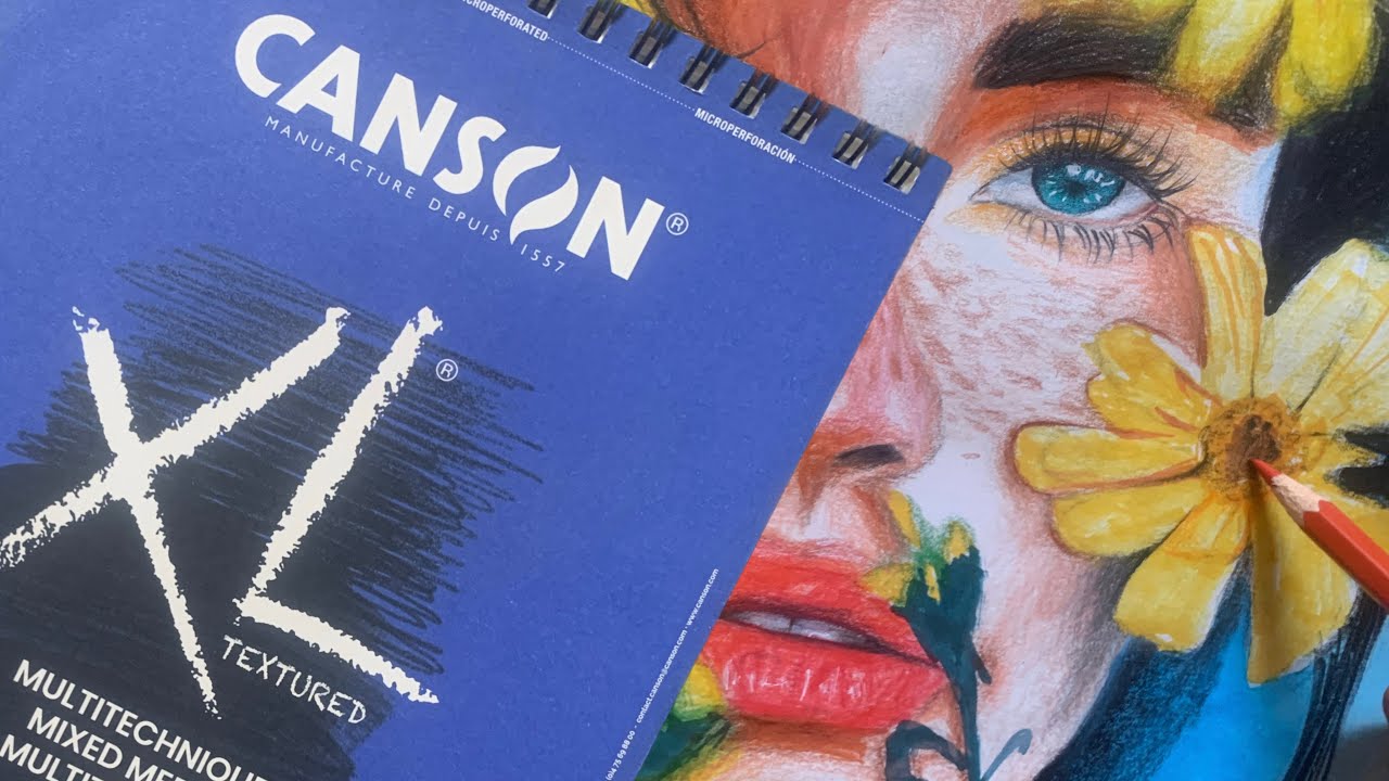 Canson XL mixed media sketchbook review