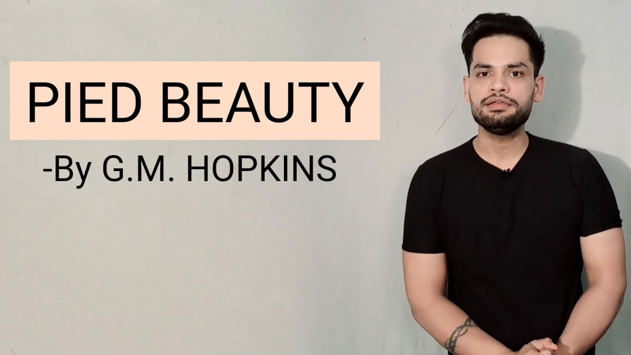 Pied Beauty by G.M. Hopkins in hindi Summary and explanation