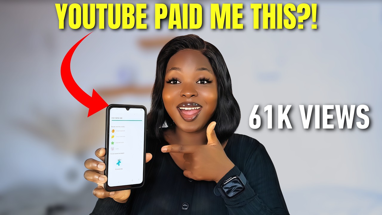 😮 Сколько YouTube заплатил мне за 61 000 просмотров, несмотря на небольшой канал (Невероятно)!