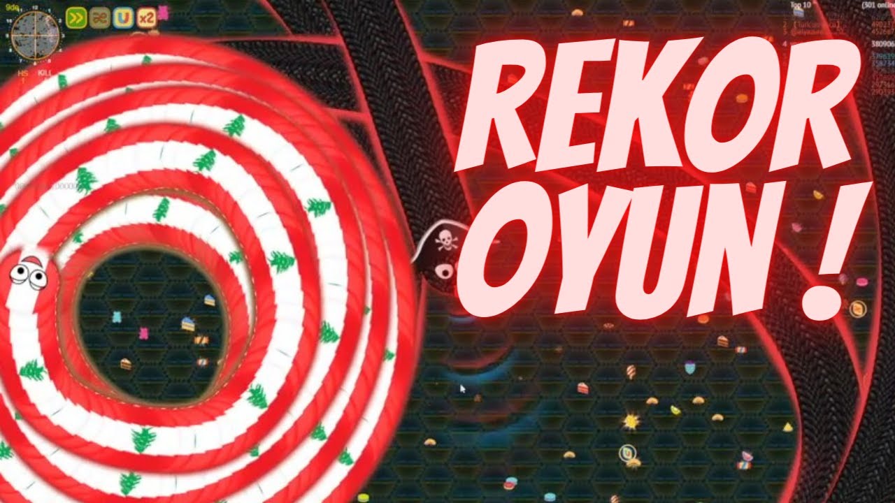 REKOR BEST GAMEPLAY || YILAN OYUNU ÖZEL OYUN (WORMATE.İO)