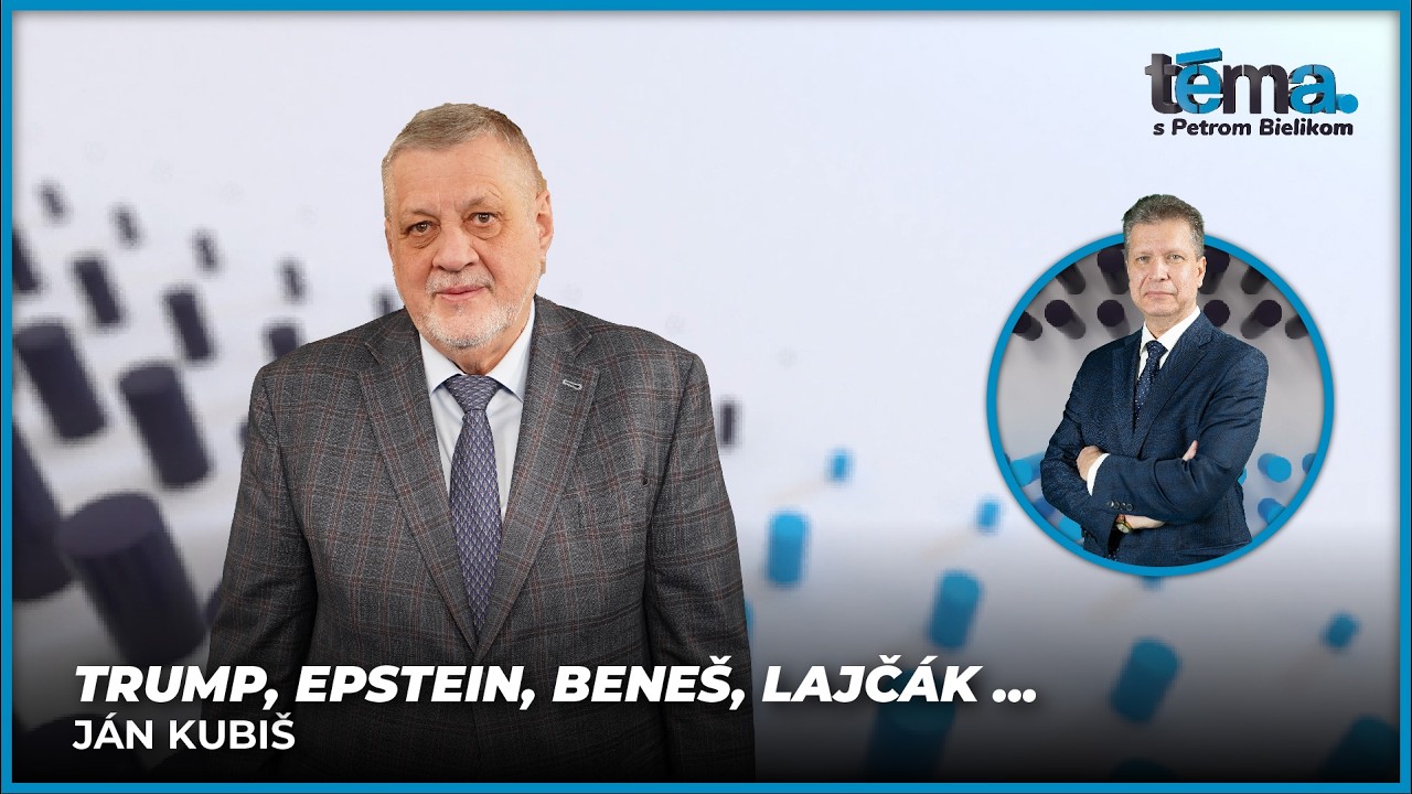Trump, Epstein, Beneš, Lajčák ... | Ján Kubiš, poradca prezidenta SR Petra Pellegriniho