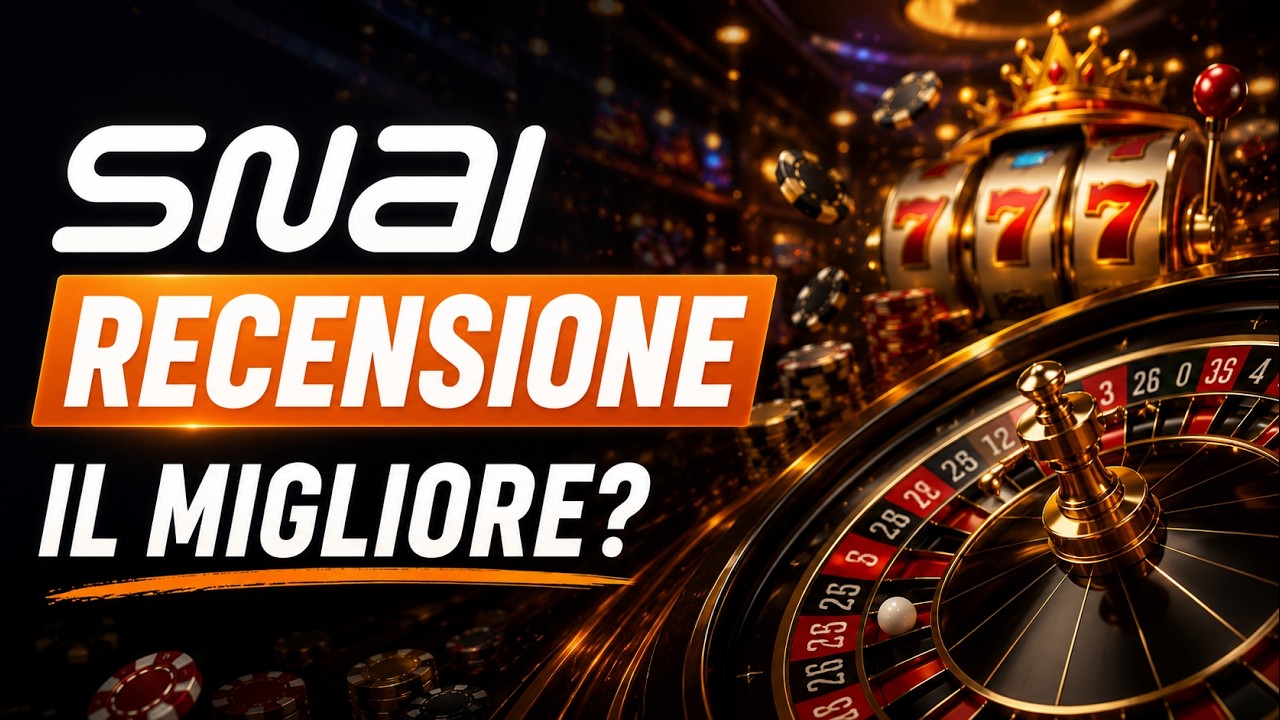 RECENSIONE SNAI 🎰 Il Miglior Casino Online Italiano del 2026?