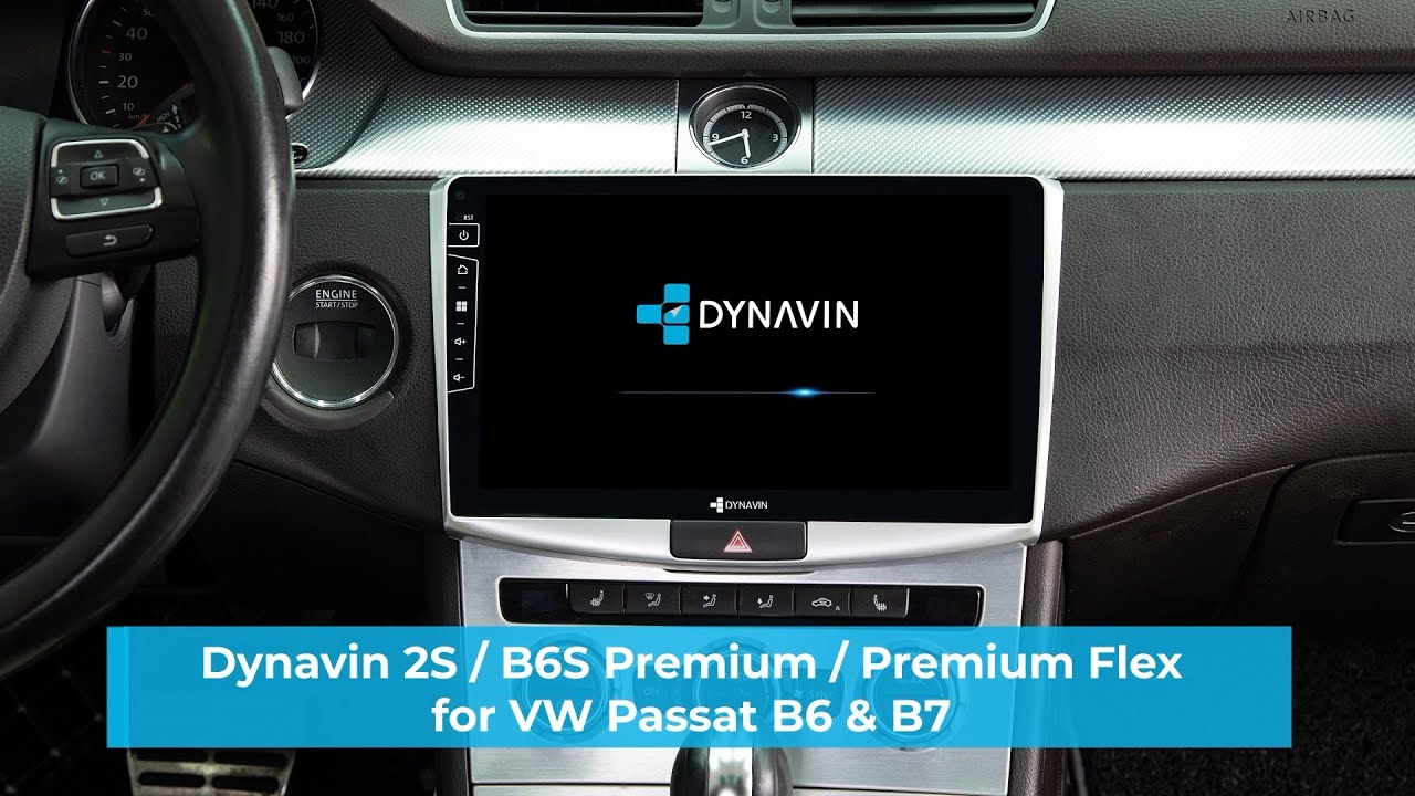 VW Passat B6 B7 Dynavin Android Radio Navi Einbau D9-2S Premium | Flex & D9-B6S Premium | Flex