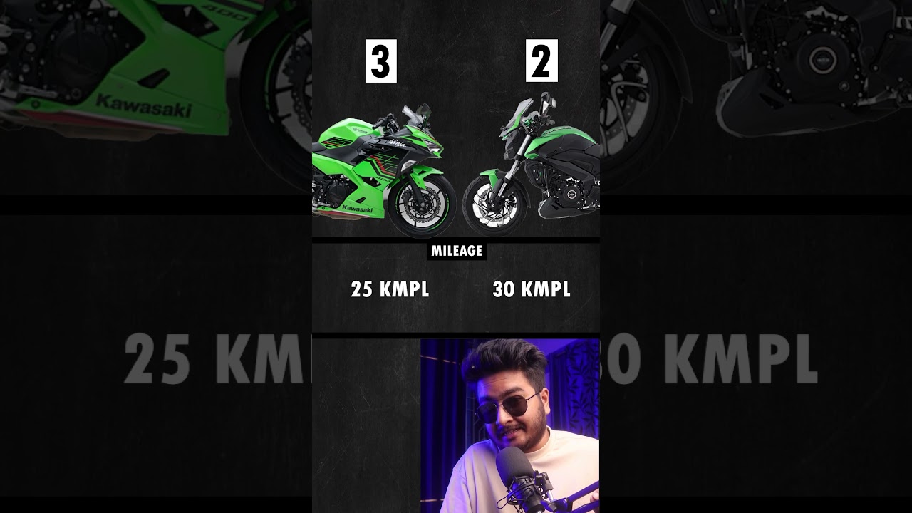 Ninja 400 VS Dominar 400 ( Part 1) #ninja400 #dominar400