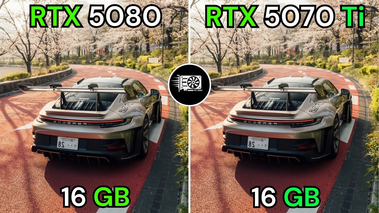 RTX 5070 Ti VS RTX 5080 + Ryzen 7 9800X3D | TEST IN 10 GAMES