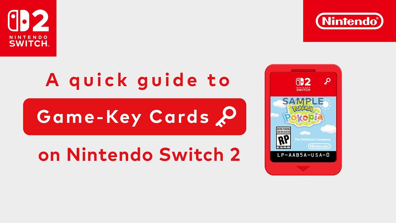 Using Game-Key Cards on Nintendo Switch 2