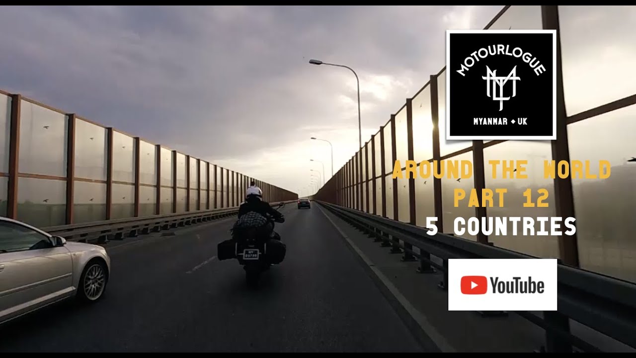 12| MYANMAR TO UK on Motorcycles ( MOTOURLOGUE ) : Poland,Belarus, Lithuania, Latvia, Estonia