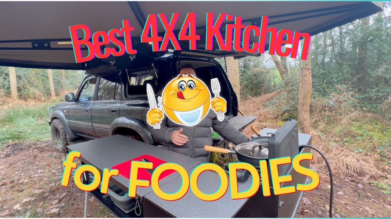 Drifta DPOS Best Overland 4X4 Kitchen set up of Foodies