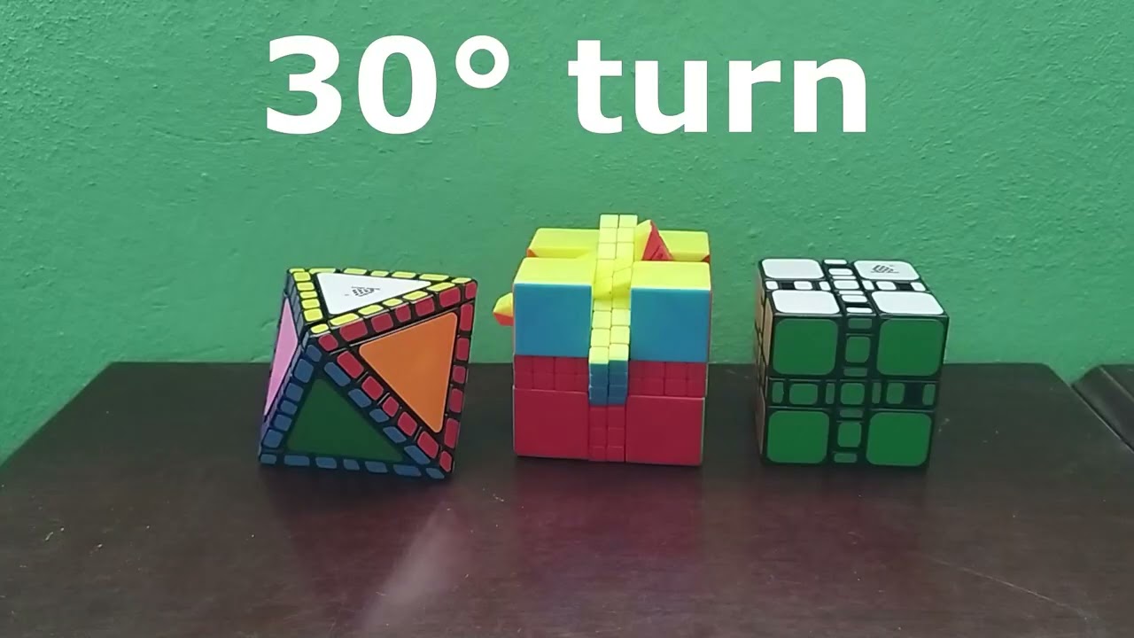 Types of Rubik cubes