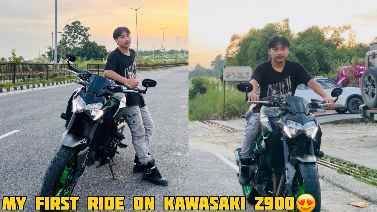 FINALLY APNA DREAM BIKE KAWASAKI Z900 KA RIDE KARLEYIA😍
