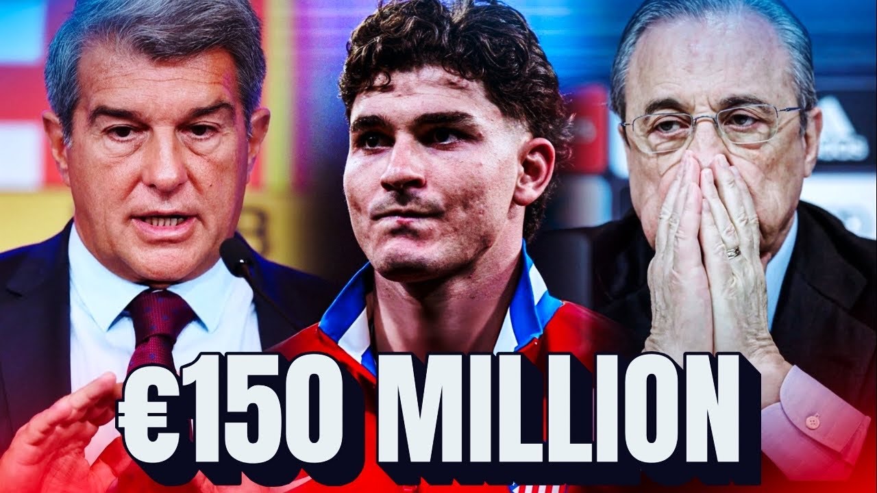 &laquo;Атлетико&raquo; ОТКЛОНИЛ ПРЕДЛОЖЕНИЕ в 150 млн евро за Хулиана Альвареса &mdash; &laquo;Барса&raquo; ГОТОВА К БИТВЕ! (Го...