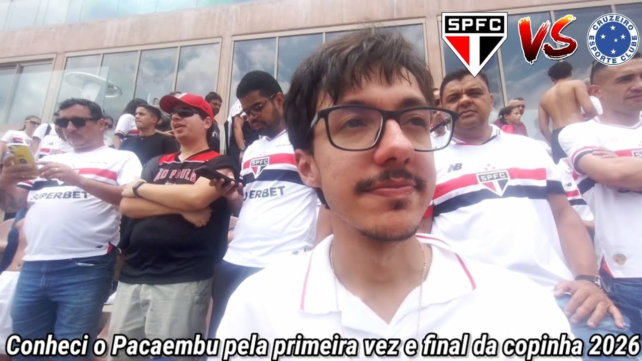 Conheci o Pacaembu pela primeira vez e final da copinha 2026