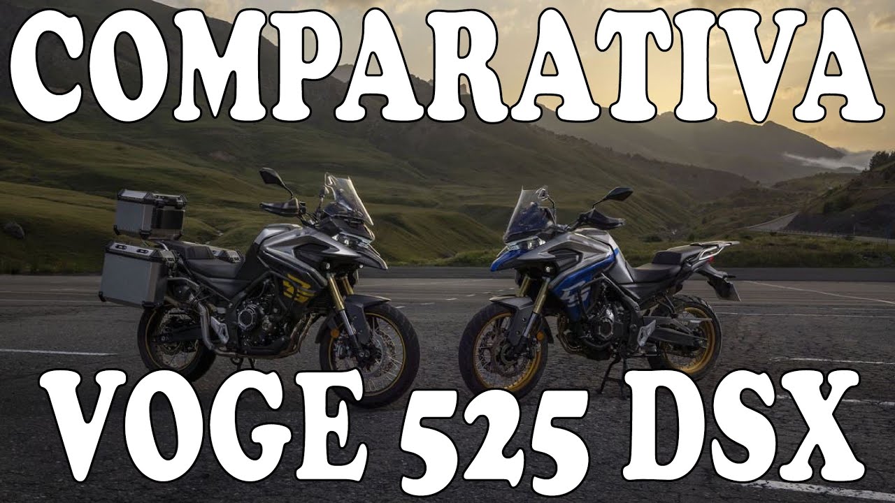 VOGE 525 DSX VS TRK 502 X VS CFMOTO 450 MT VS NX500 VS HIMALAYAN 450 COMPARATIVA DE FICHAS TECNICAS