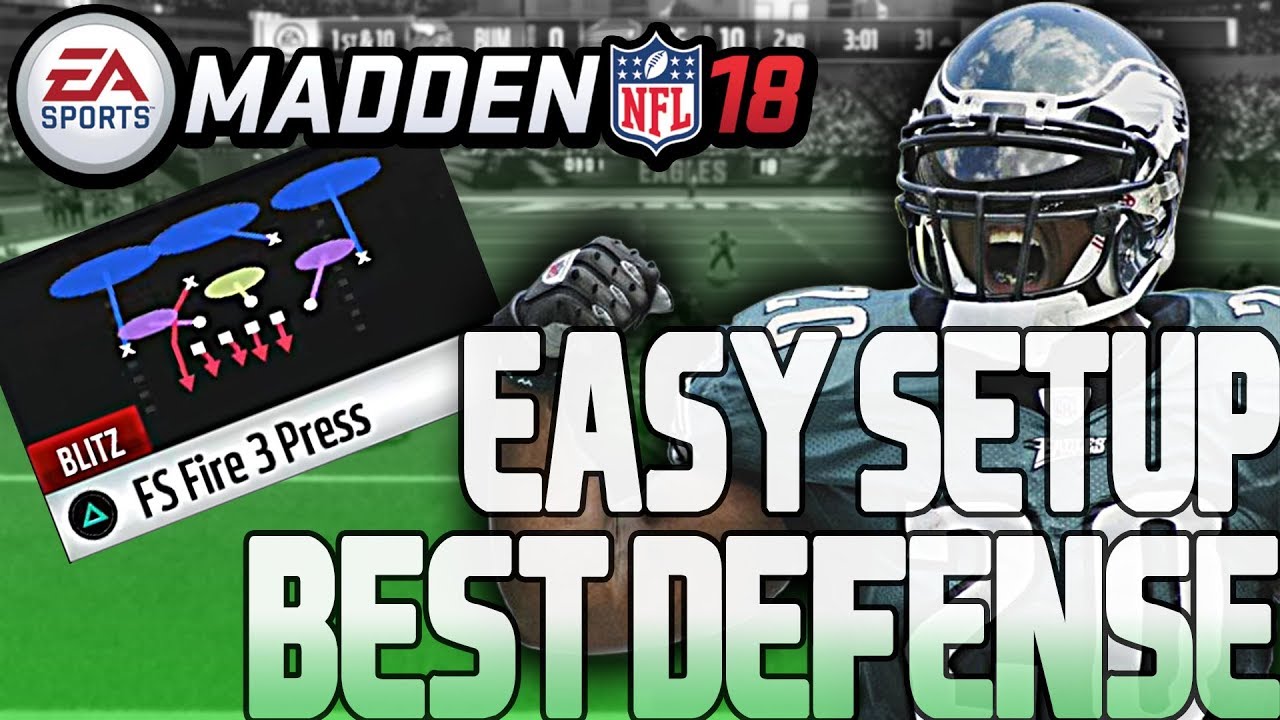 SHUT DOWN ANY OFFENSE IN MADDEN 18 PT. 1 - BEST BASE DEFENSE 4-3 UNDER | BEST NANO BLITZ
