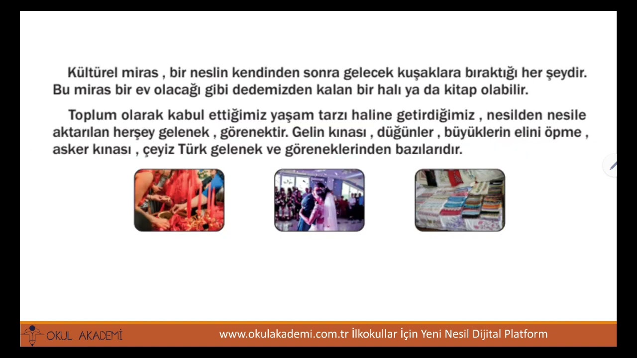 2 SINIF HAYAT BİLGİSİ GELENEK VE GÖRENEKLERİMİZ KONU ANLATIMI