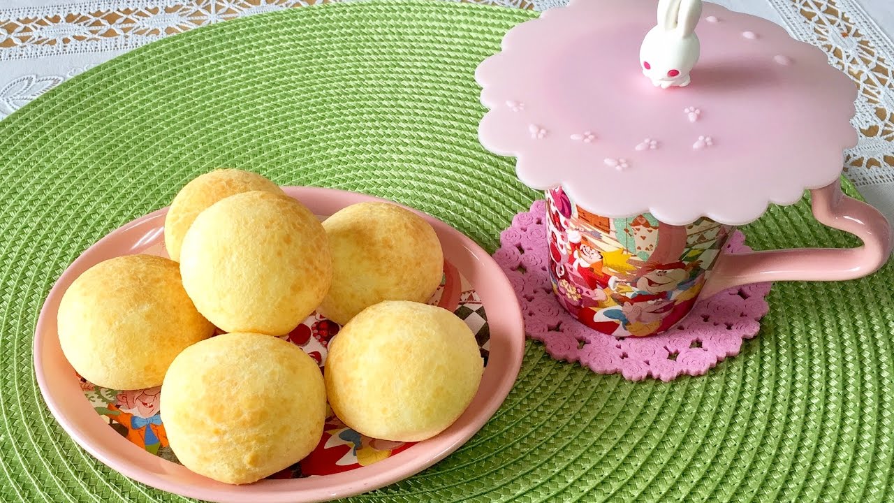 PÃO DE QUEIJO SEM POLVILHO COM FÉCULA DE BATATA (KATAKURIKO) FÁCIL - Tomo Tchan