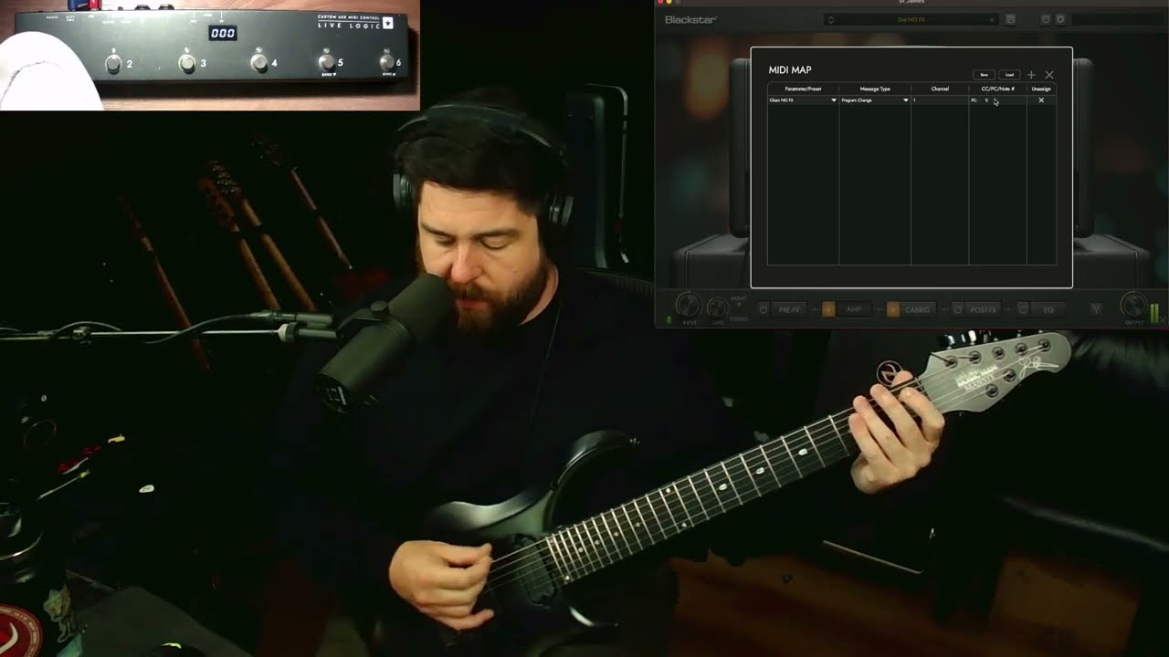 Blackstar St James x Live Logic pedal