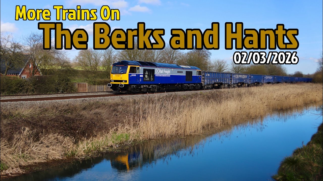 More trains on the Berks and Hants including two Class 60’s - 02/03/2026
