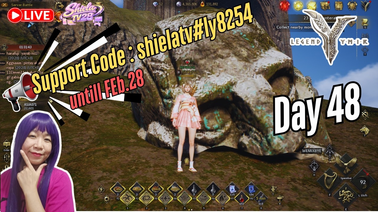 SEND SEEDS last day tomorrow| Legend of YMIR Day48 💜
