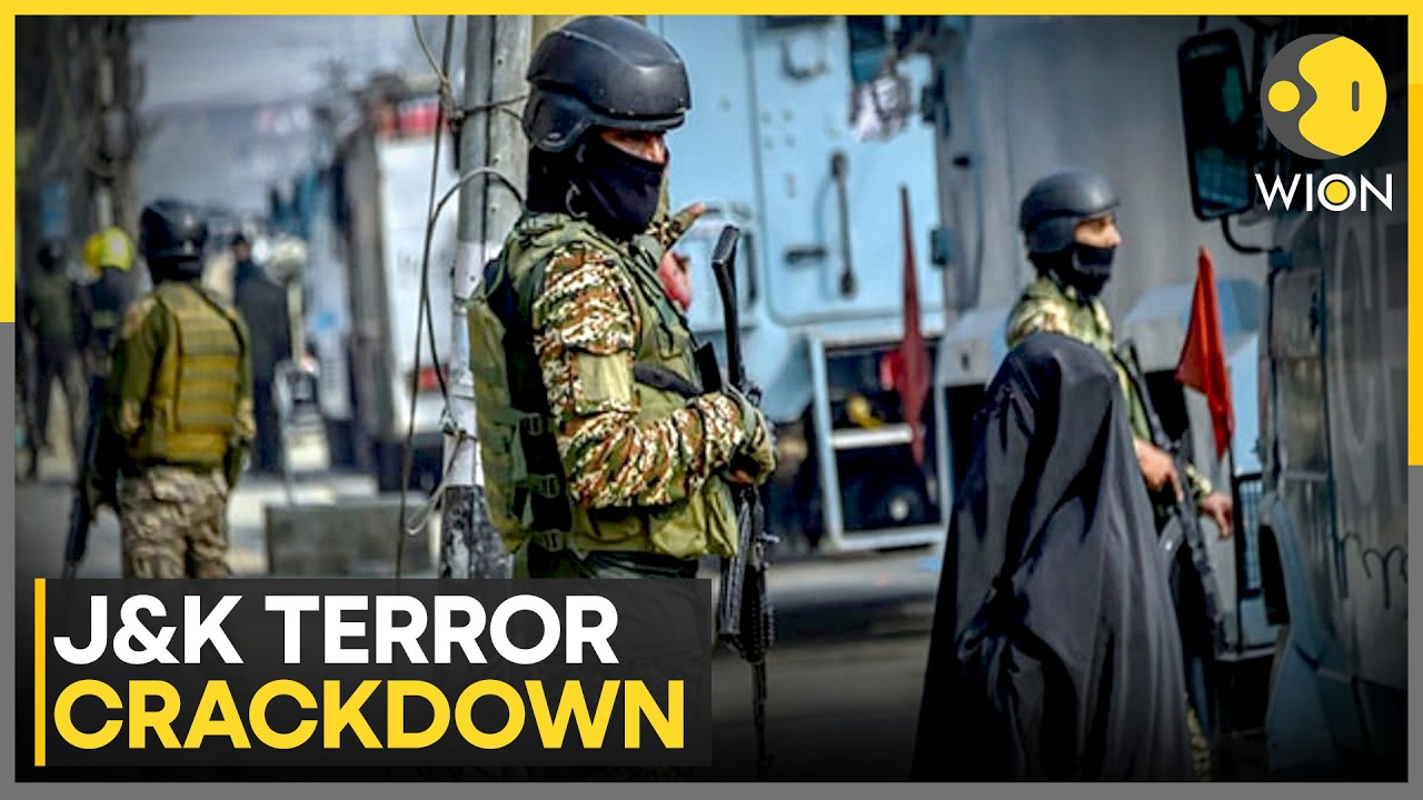 J&K Police Bust Terror Network; Three Accused Arrested | WION News